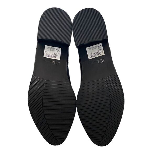 CLARKS  Poise Freya  Women's Black Leather Ankle Boots Booties NEW 10 - Picture 6 of 6